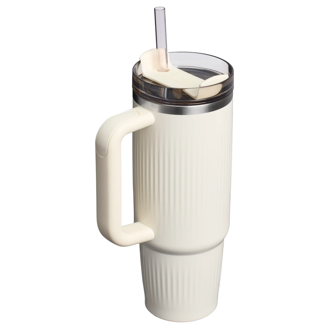 Quencher® H2.0 Fluted Tumbler Pipetli Termos Bardak | 0.89 LT