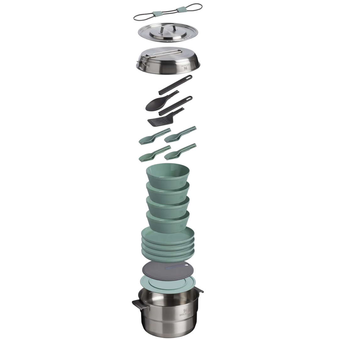 Stanley Adventure Çelik Kamp Pişirme Seti